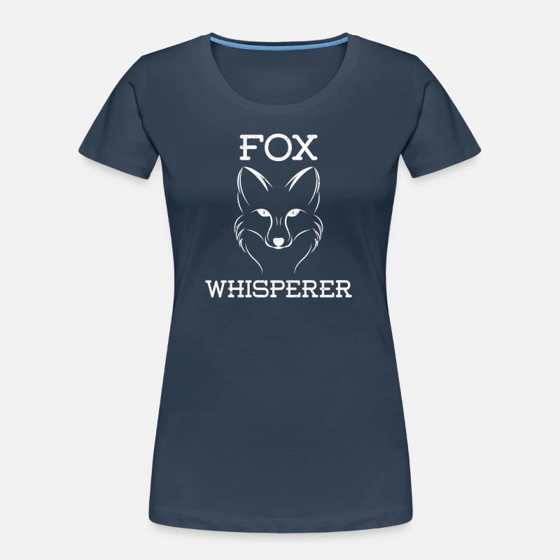 Fuchs Flüsterer Frauen Premium Bio T-Shirt
