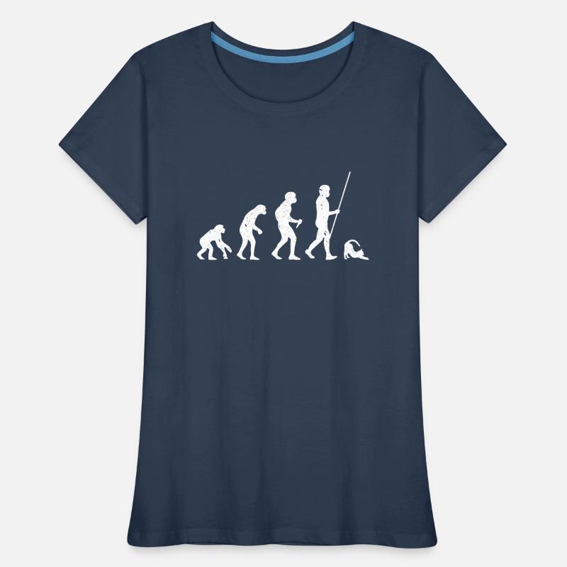 Évolution du chat T-shirt bio Premium Femme