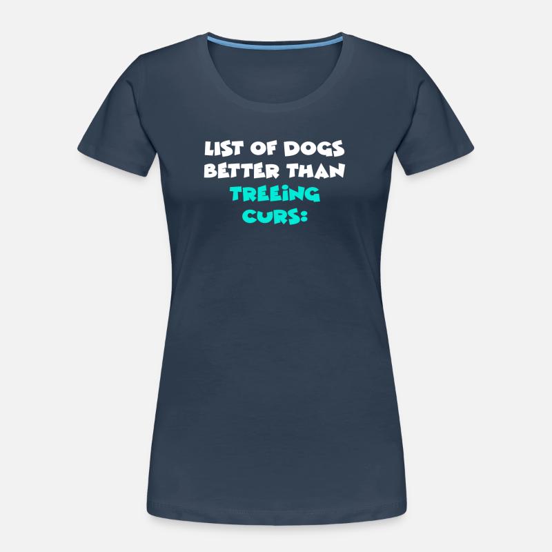 Treeing Curs Frauen Premium Bio T-Shirt