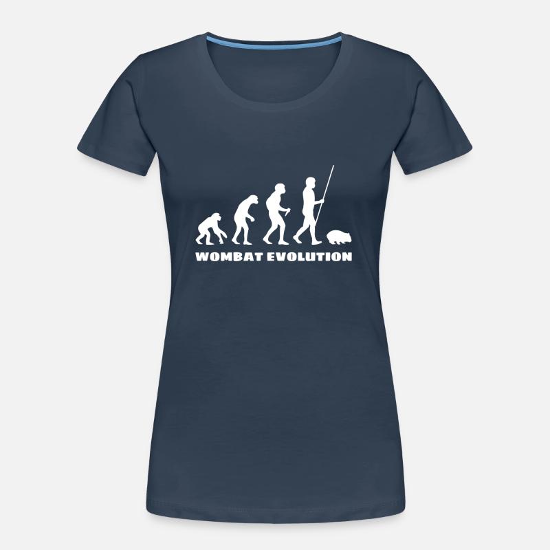 Wombat Evolution Women's Premium Organic T-Shirt