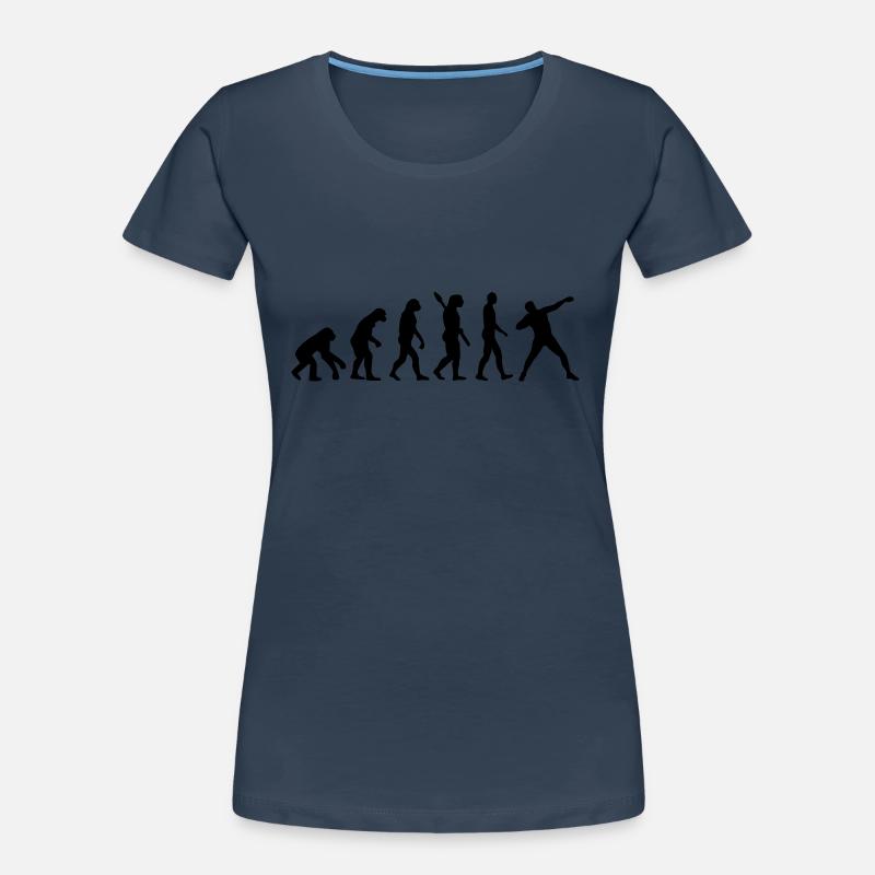 Evolution Shot put Women's Premium Organic T-Shirt