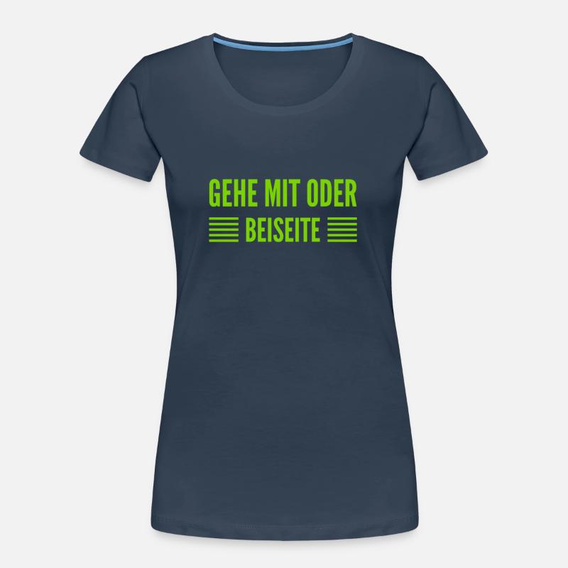 für oder gegen mich Frauen Premium Bio T-Shirt
