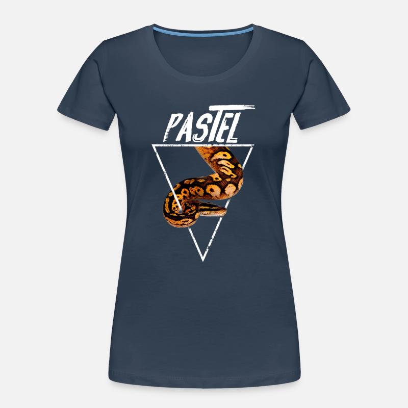 Pastel Ball Python Besitzer Frauen Premium Bio T-Shirt