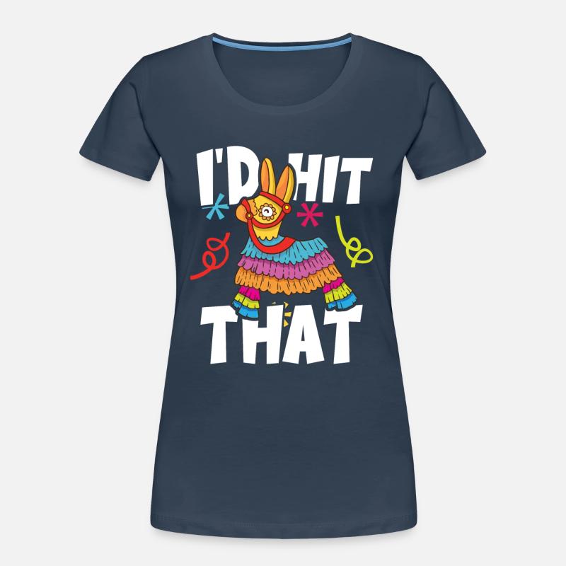 J’avais frappé cette Pinata Mexican Cinco de Mayo Party T-shirt bio Premium Femme