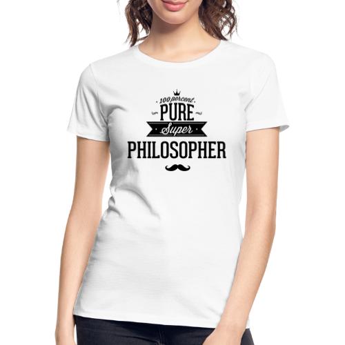 100 Prozent Philosoph - Frauen Premium Bio T-Shirt