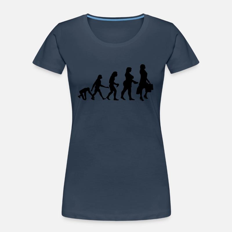 SHOPPING QUEEN EVOLUTION Women's Premium Organic T-Shirt