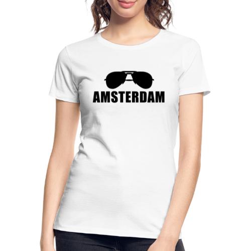 Coole Amsterdam Sonnenbrille - Frauen Premium Bio T-Shirt