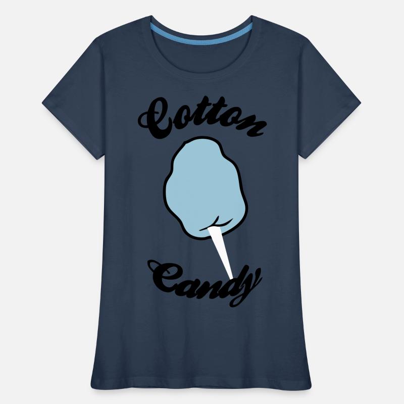 cotton candy Women's Premium Organic T-Shirt
