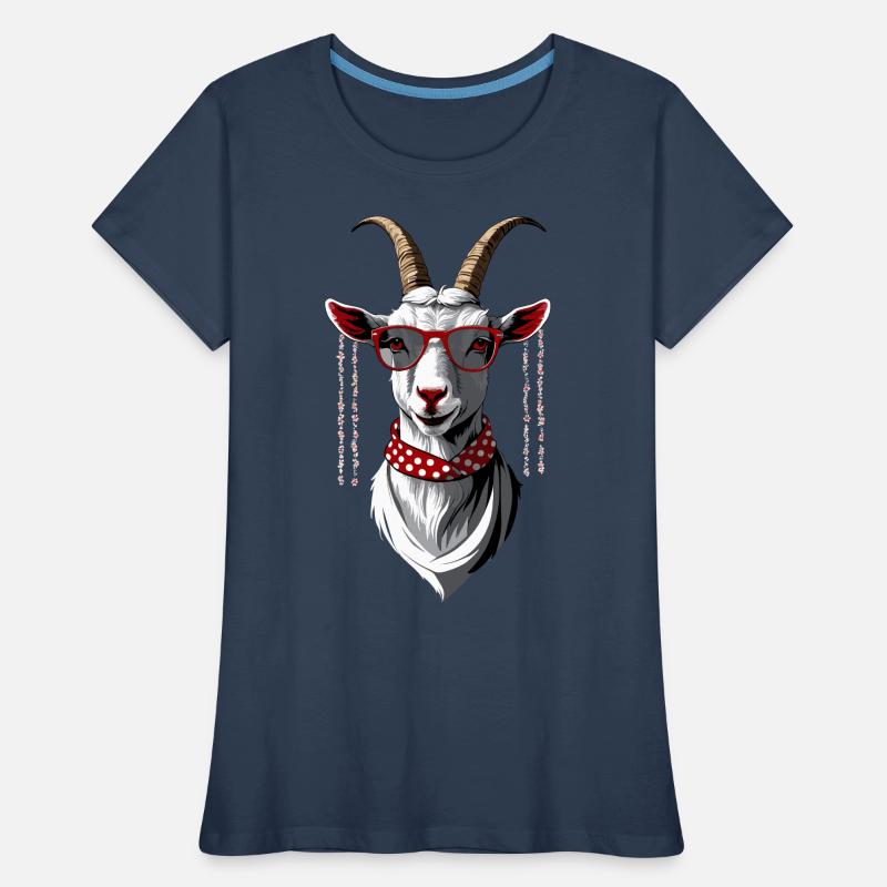 Lustige Mama Ziege Perfekt Zum Muttertag Frauen Premium Bio T-Shirt