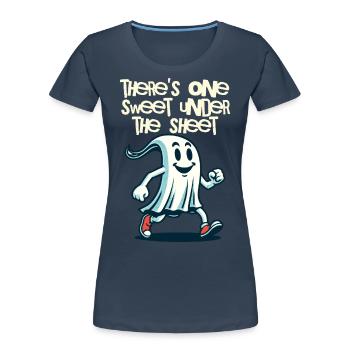 Last Minute Kostüm Unheimliches Halloween - Frauen Premium Bio T-Shirt -  - Vorne - Mia (176cm)