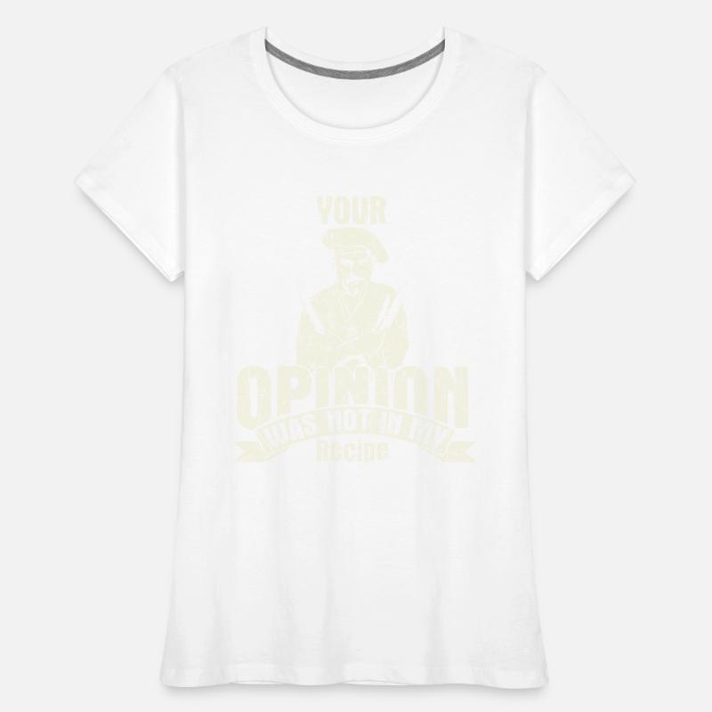 Cuisson cuisson T-shirt bio Premium Femme