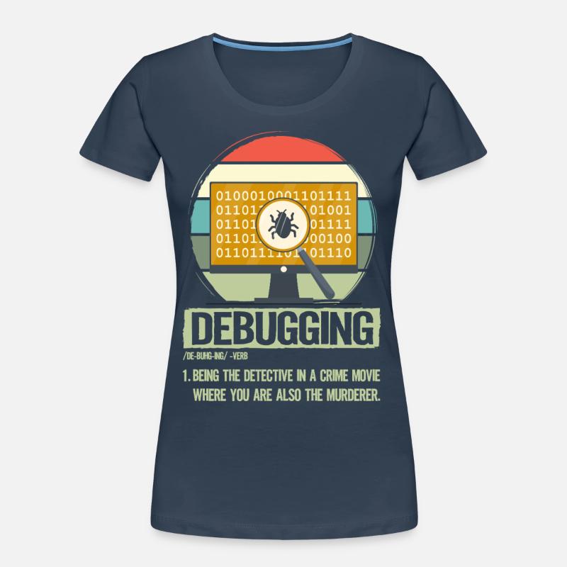 Debuggen Frauen Premium Bio T-Shirt