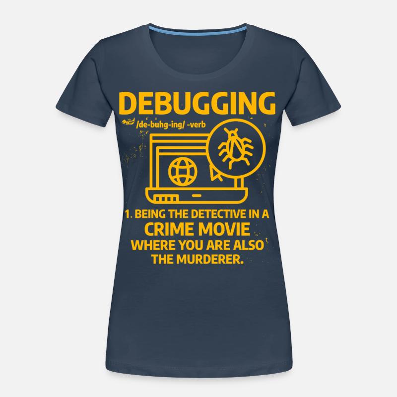 Debuggen Frauen Premium Bio T-Shirt