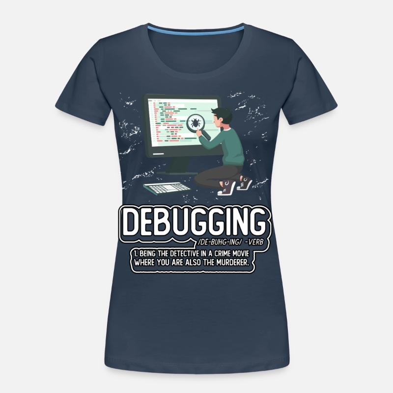 Debuggen Frauen Premium Bio T-Shirt