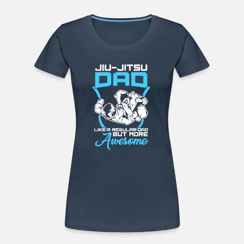 Jiu-Jitsu Dad Athletic Rolling Women's Premium Organic T-Shirt