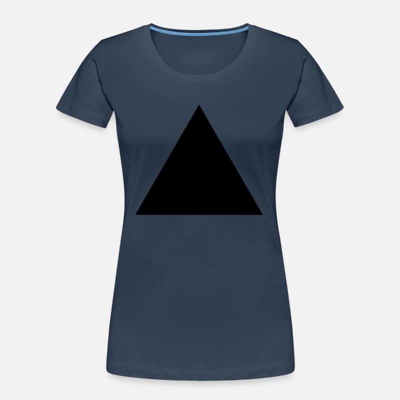 Minimalistic triangle Women's Premium Organic T-Shirt