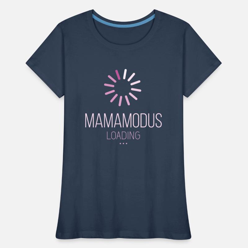 Mamamodus Loading... Frauen Premium Bio T-Shirt