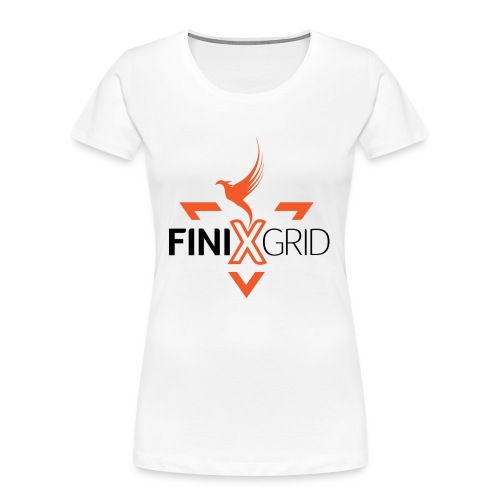FinixGrid Orange - Women's Premium Organic T-Shirt