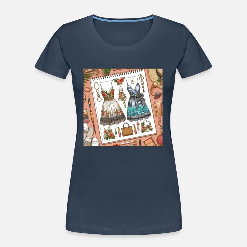 Conception. T-shirt bio Premium Femme