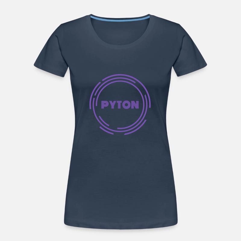 Python Frauen Premium Bio T-Shirt
