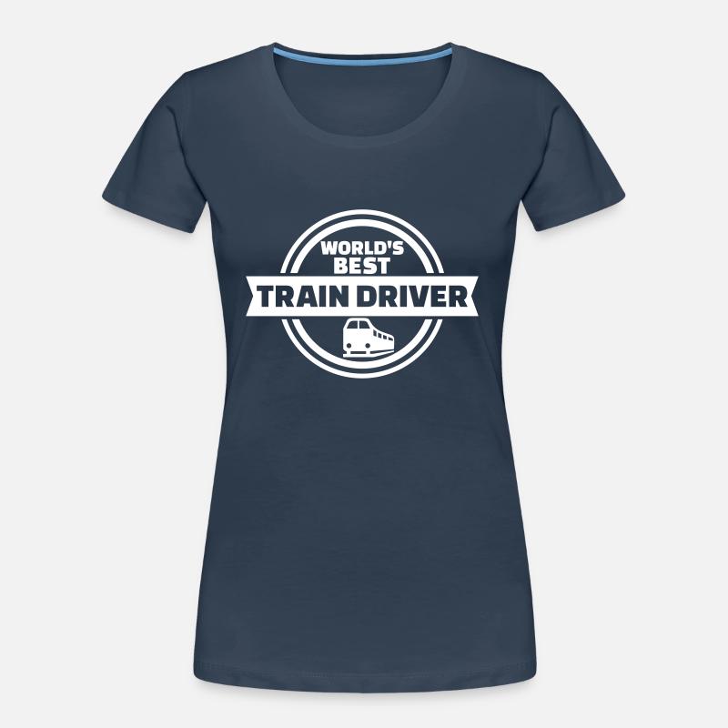 Train driver Women's Premium Organic T-Shirt