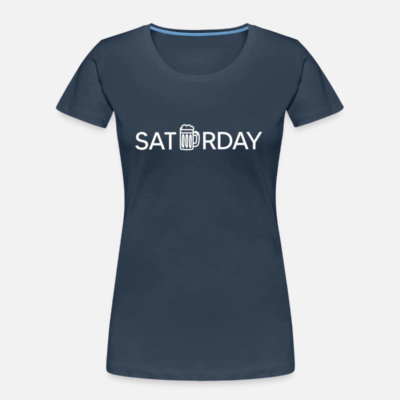 Bier Trinkspruch Biergarten Frühschoppen Frauen Premium Bio T-Shirt