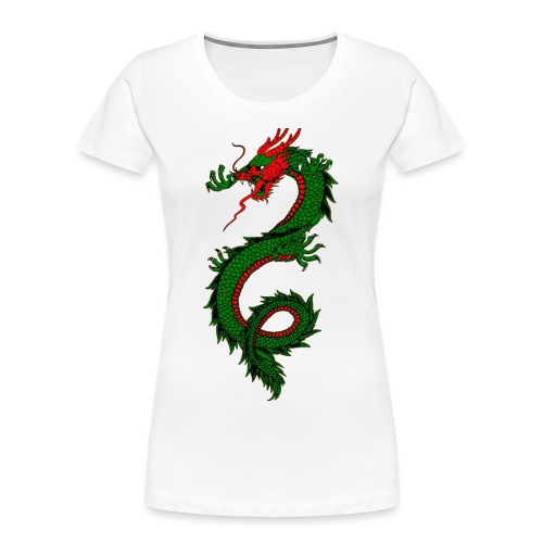 dragon - Maglietta ecologica premium da donna