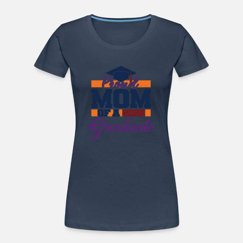 Stolze Mutter eines Absolventen 2022 - Abschlussgeschenke Frauen Premium Bio T-Shirt