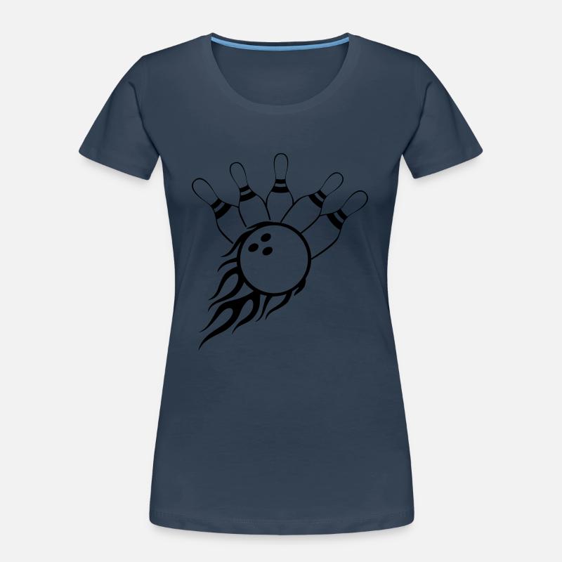 Bowling T-shirt bio Premium Femme
