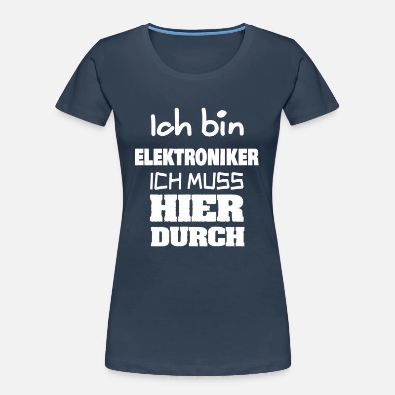 Occupation: Electronics technician Women's Premium Organic T-Shirt