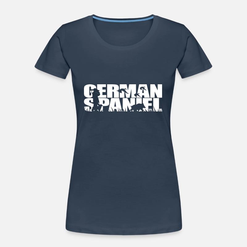 GERMAN SPANIEL Jagdhunde Jagdhund Jäger Wilsigns Frauen Premium Bio T-Shirt