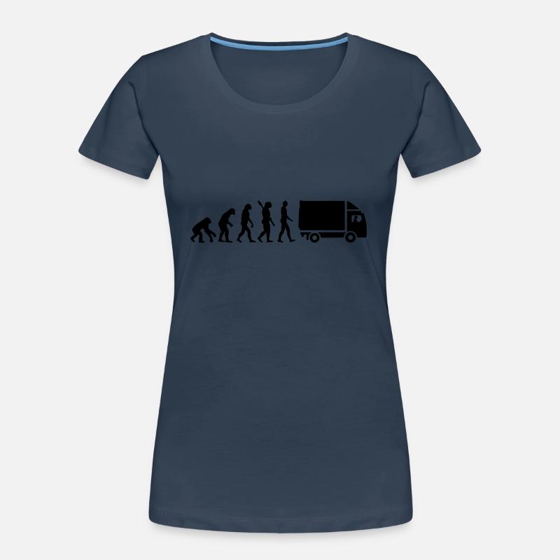 Evolution Camion T-shirt bio Premium Femme