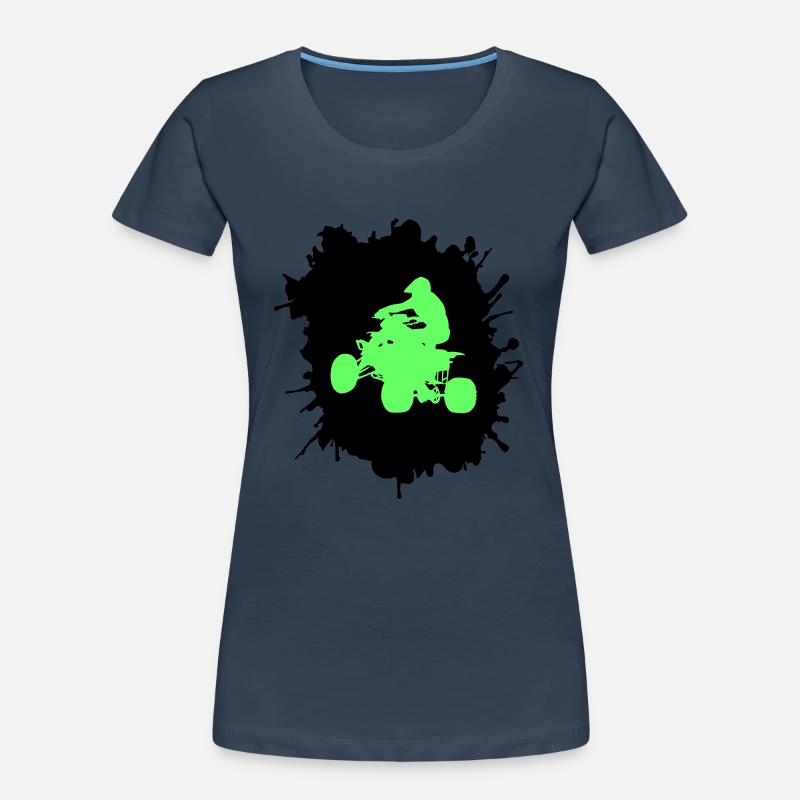 Quad Driver Blobs Women's Premium Organic T-Shirt