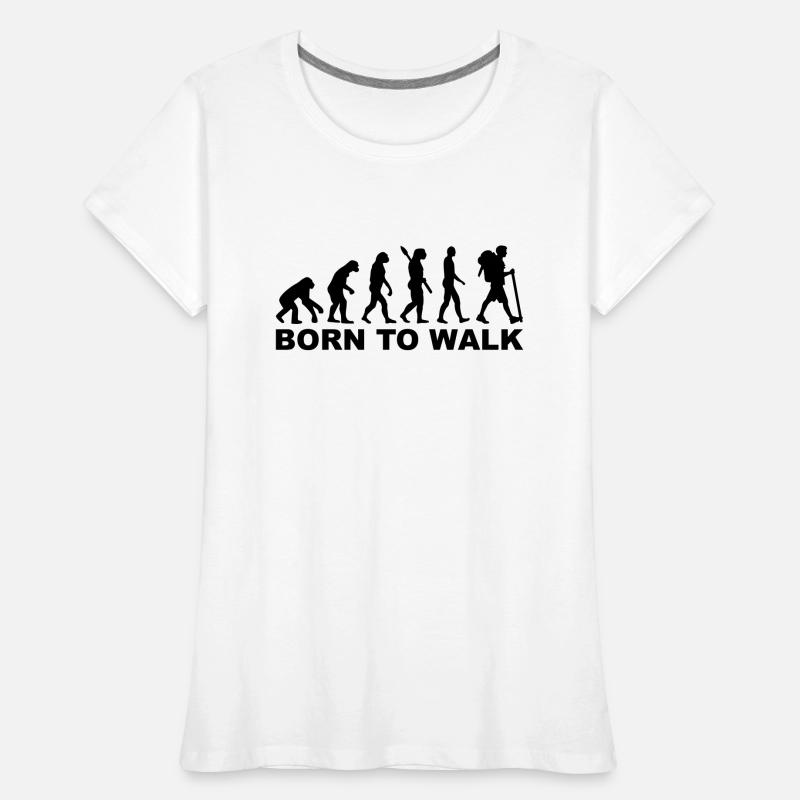 Évolution Cheminement T-shirt bio Premium Femme