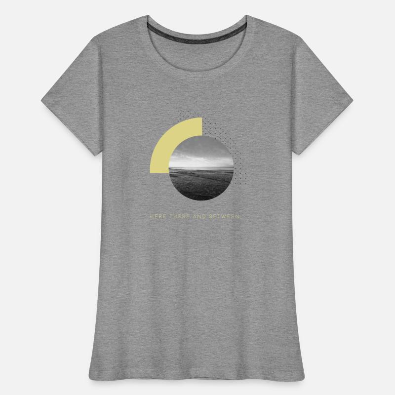 Here there and between - Ocean Frauen Premium Bio T-Shirt