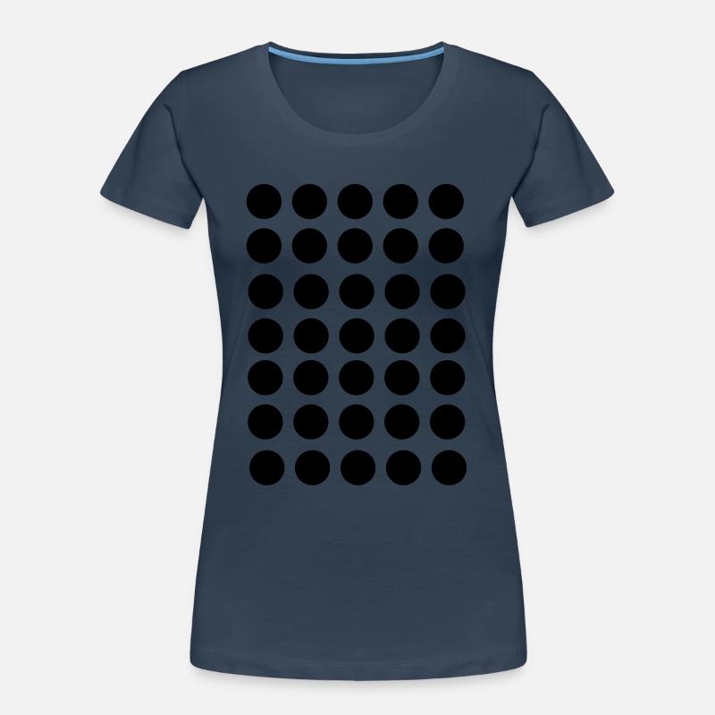 Les points, les points noirs, Points Mode Art T-shirt bio Premium Femme