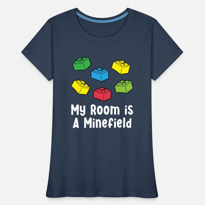 Constructeur de briques Bâtiment en briques Maître constructeur T-shirt bio Premium Femme