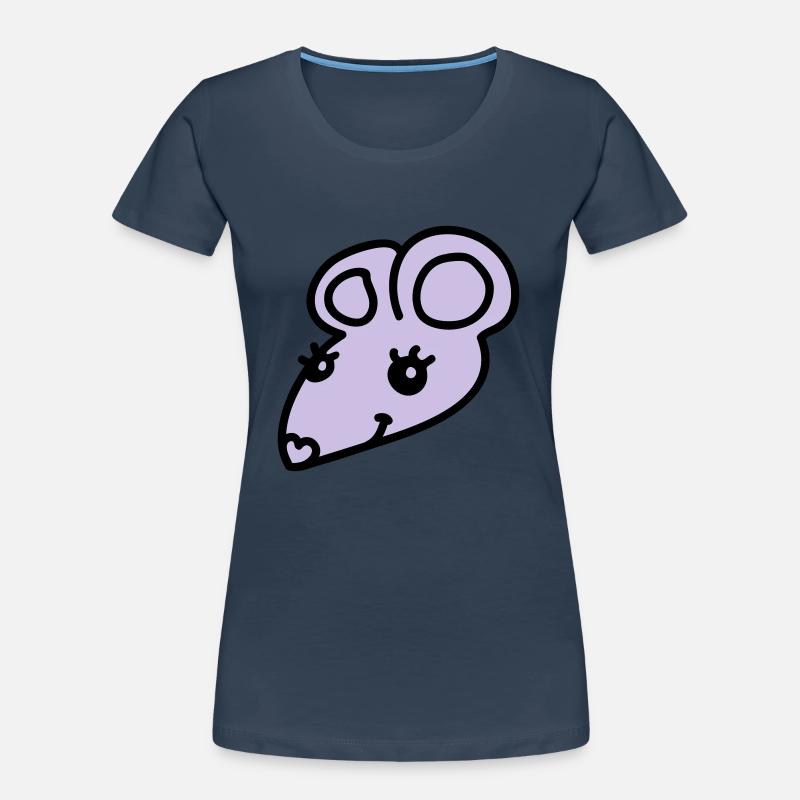 Souris mignonne T-shirt bio Premium Femme