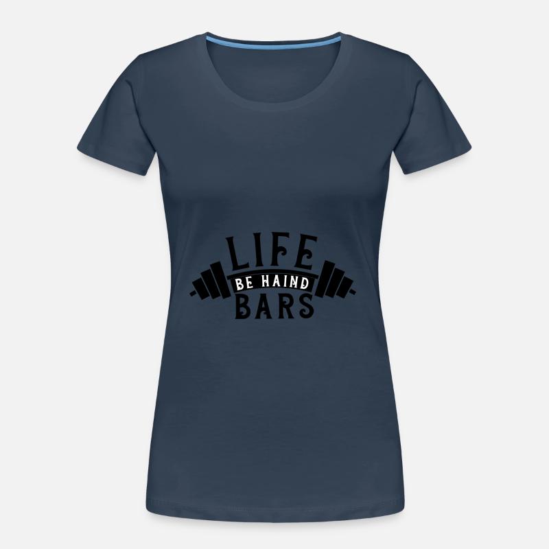 Leben hinter Gittern Frauen Premium Bio T-Shirt
