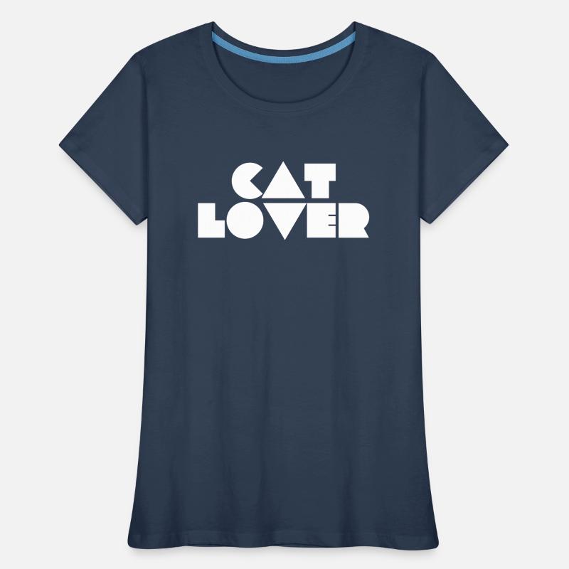 cat lover Women's Premium Organic T-Shirt