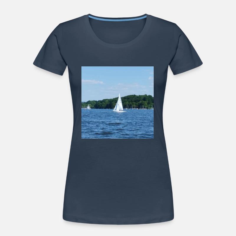 Boot Frauen Premium Bio T-Shirt