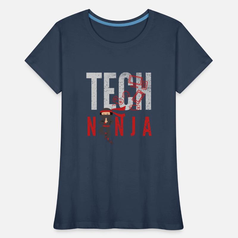 tech, tech analyst, programmer, Frauen Premium Bio T-Shirt