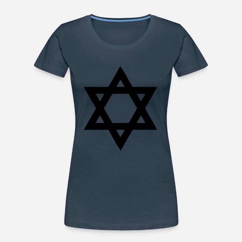 davidstern Frauen Premium Bio T-Shirt