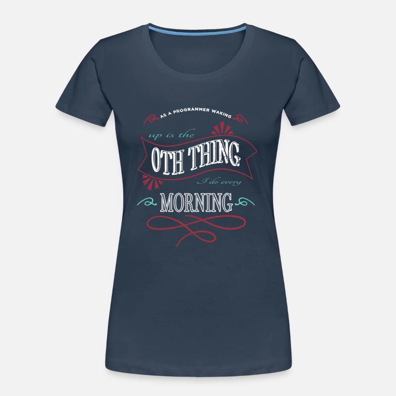 langage de programmation T-shirt bio Premium Femme