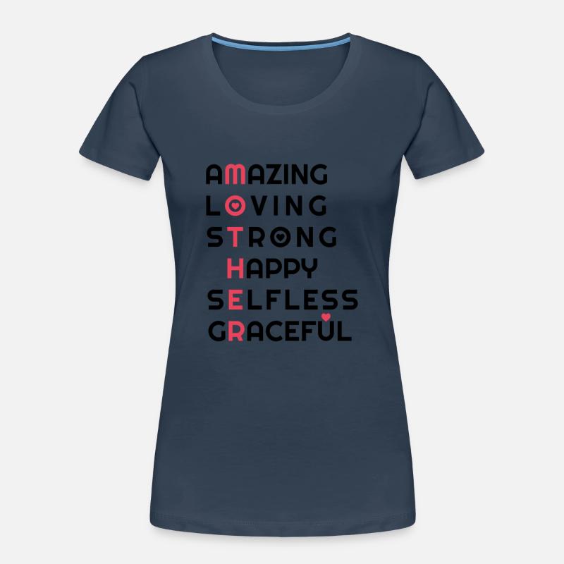 Mutter Liebe Frauen Premium Bio T-Shirt