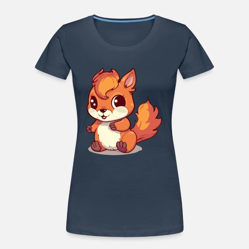 Matmat das Eichhörnchen Frauen Premium Bio T-Shirt