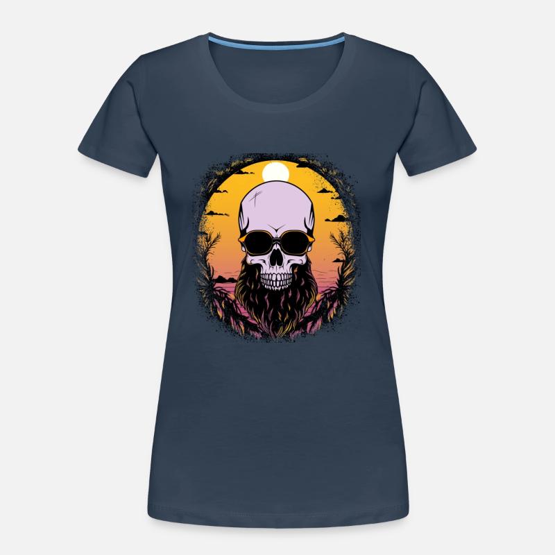 Devis Present Bday Beard Accessory Store T-shirt bio Premium Femme
