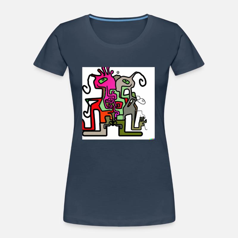 example com 7 Frauen Premium Bio T-Shirt