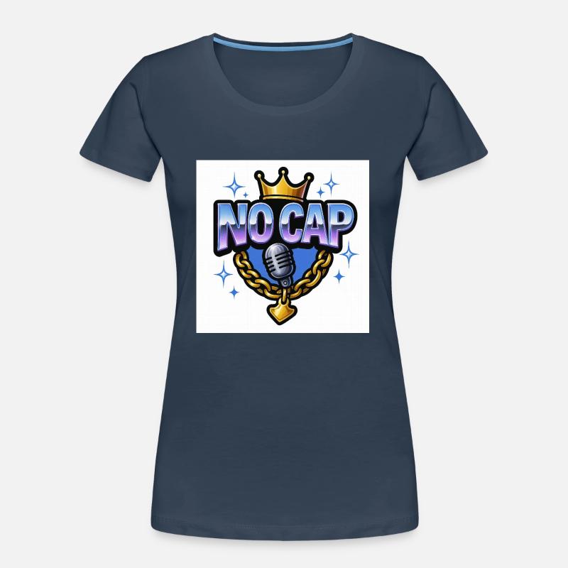 image pas cap T-shirt bio Premium Femme
