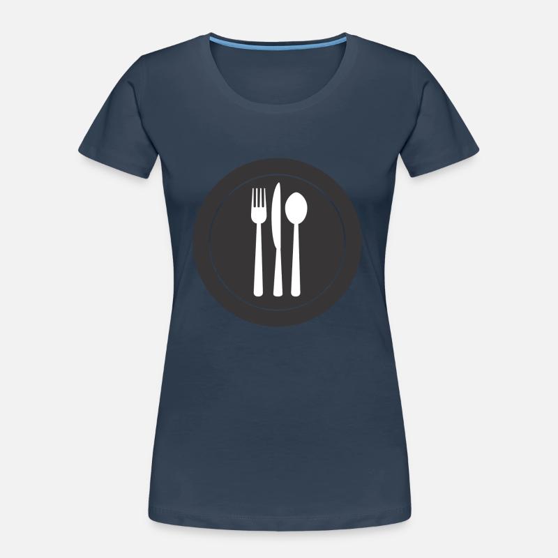 couverts vaisselle flatware silverware cutlery154 T-shirt bio Premium Femme